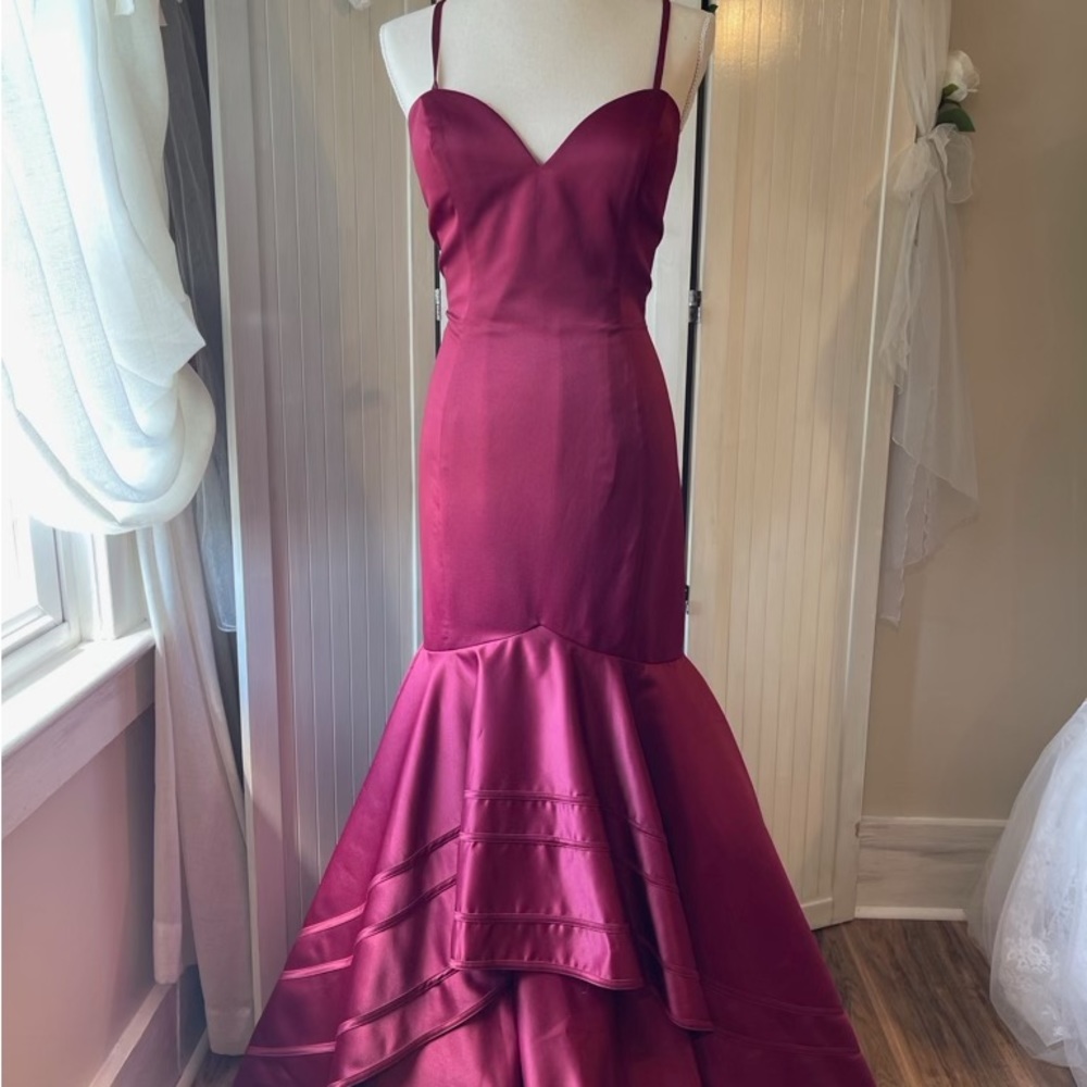 Colette 2714 fit and flare gown